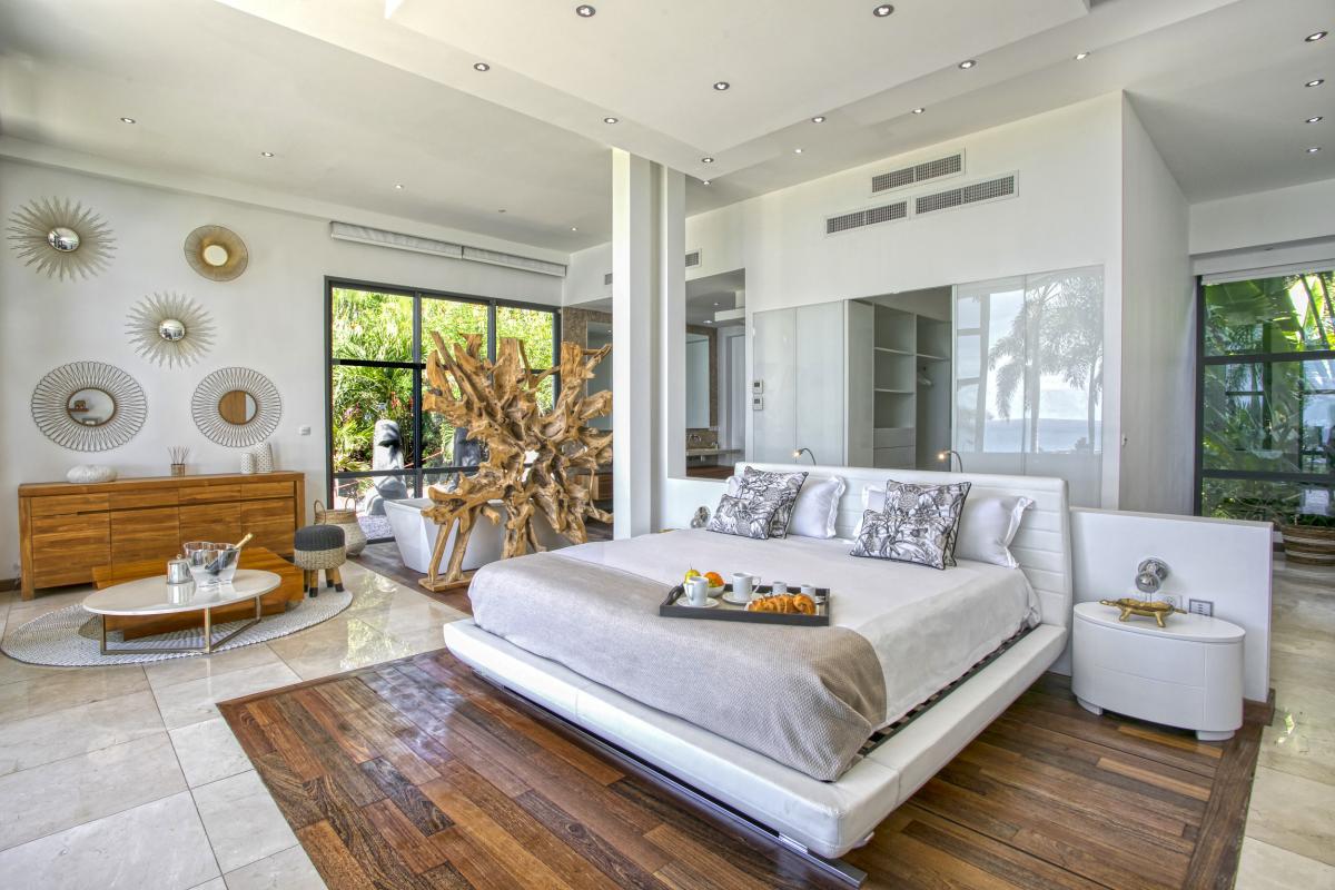 Location villa Saint Martin Indigo Bay - Villa 4 chambres 8 personnes - vue mer - Piscine - Villa de luxe (25)